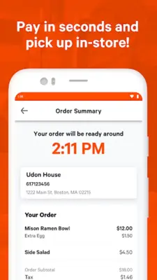 Toast Takeout & Delivery android App screenshot 0